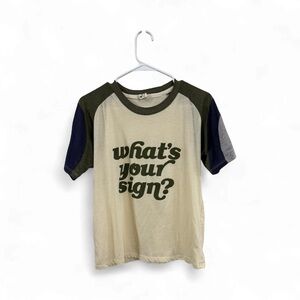 Camp Collection Women's Graphic Tee - Cream and Green
